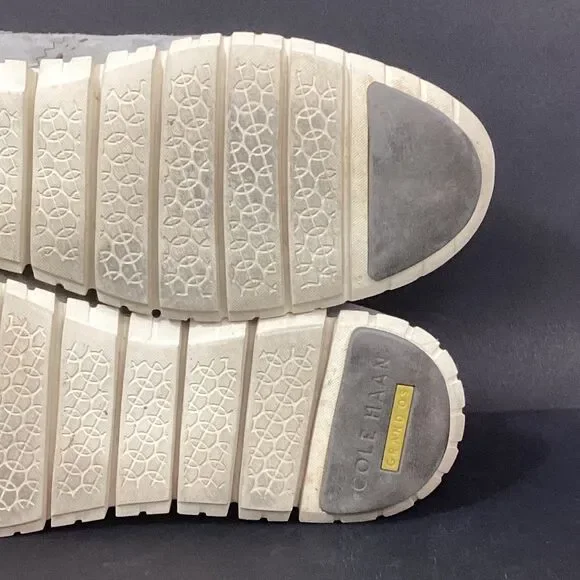 Cole Haan Grand Os -Women's Sz 8.5(B) -Gray Suede -Oxford Dress Shoes D44059 - Picture 10 of 11